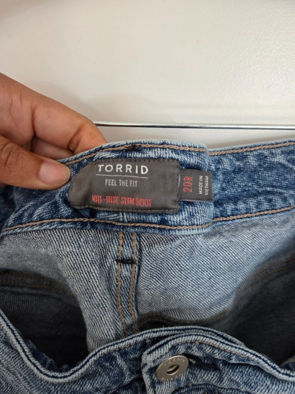 Torrid Size 20 Low Waist Jeans - Picture 2 of 3